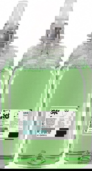 Green Certified Foam Hair and Body Wash, Cucumber Melon Scent, 2,000 mL, 2/Carton